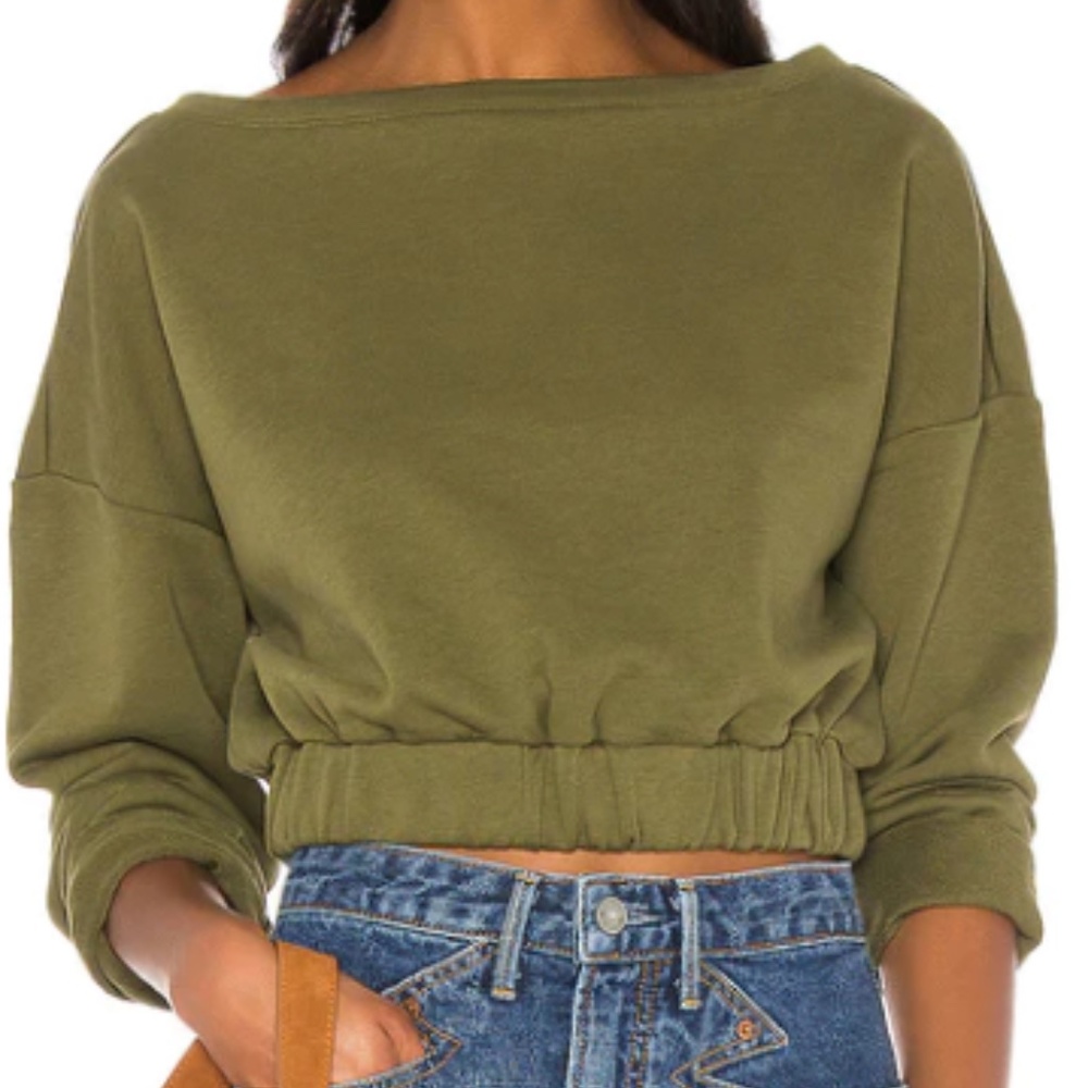 Tularosa Luna Pullover / Olive Green / Size S